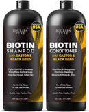 Biotin Shampoo and Conditioner Set for Men & Women | 16 fl oz Each | with Rosemary & Mint | Sulfate Free Hydrating & Strengthening Hair Care for Thinning, Color-Treated & Dry Hair Infinity Warehouse