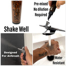 Tomb45 Beard & Lineup Enhancement - Water-proof, Shampoo-Safe, Safe on Skin (Onyx - Black) Tomb 45