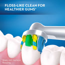 Oral-B Floss Action Electric Toothbrush Replacement Brush Heads Refill, 2 Count Oral-B