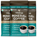 VitaCup Genius Ground Keto Coffee w/Turmeric, MCT Oil, B Vitamins, D3, Ground Coffee Medium Dark Roast, Bold & Smooth, 100% Arabica Coffee Grounds, 11 oz Infinity Warehouse