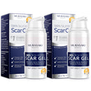 100% Silicone Scar Gel 2 Pack: 2 x 1.06oz Tubes for Surgical Scars, C-Section, Acne, Keloids, Burns, Stretch Marks – Advanced Scar Treatment for Old & New Scars Infinity Warehouse