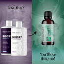 Advanced Biotin Shampoo and Conditioner Set - Thickening Sulfate and Paraben Free Shampoo and Conditioner for Hair Growth with Rice Water Black Castor Caffeine Collagen and Rosemary Oil Infinity Warehouse