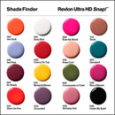REVLON Ultra HD Snap Nail Colors, Natural Rich Glossy Nail Polish, 100% Vegan Formula, No Base and Top Coat Needed, 007 Hot Stuff, 0.27 Fl Oz REVLON