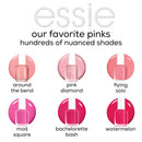 essie Nail Polish, Glossy Shine Pink, Muchi Muchi, 0.46 Ounce essie