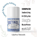LilyAna Naturals Retinol Cream for Face - Made in USA, Retinol Cream, Anti Aging Cream, Retinol Moisturizer for Face and Neck, Wrinkle Cream for Face, Retinol Complex - 1.7oz - 2 Pack LilyAna Naturals