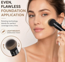 360° Electric Makeup Brush with 2 Replaceable Brush Heads, 2 Adjustable Speeds, Fast and Even Makeup Application, Time-Saving, Gift for Women Infinity Warehouse