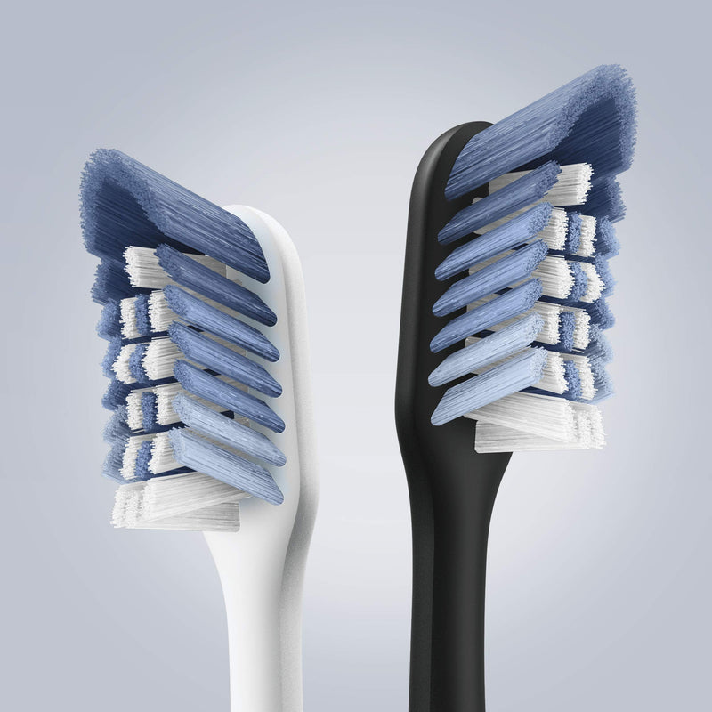 Oral-B Clic Toothbrush Replacement Brush Heads, Black, 2 Count Oral-B