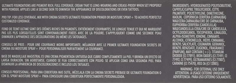 CINEMA SECRETS Pro Cosmetics Ultimate Foundation 5-In-1 Pro Palette, 300 Series CINEMA SECRETS