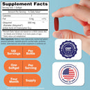 Health Thru Nutrition Ubiquinol 300mg 120 Softgels as Kaneka QH Reduced CoQ-10 | Stabilized - 3rd Party Tested | Enhanced Bioavailability | Cardiovascular & Mitochondria Function Support | Non-GMO Infinity Warehouse