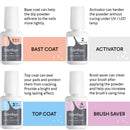EdenRays Nail Dipping Powder Starter Kit EdenRays