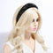 SP SOPHIA COLLECTION Women's Sparkling Crystal Padded Rhinestone Wide Bejeweled Hair Headband Party Hairband Hair Accessories in Black SP Sophia Collection