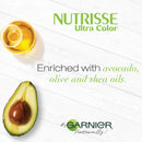 Garnier Nutrisse Ultra Nourishing Hair Color Creme with Triple Oils, Permanent Dye for 100% Gray Coverage, Blue Curaçao IN2 (Packaging may vary) Garnier