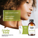 Squalane Oil - 100% Pure & Natural Plant Derived Facial Oil 4oz - Cold Pressed and Unrefined Premium Grade Multipurpose Moisturizing Oil For Skin and Hair Everyday Beauty Helping You Feel Beautiful Inside And Out Store