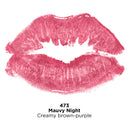 Revlon Super Lustrous Lipstick, High Impact Lipcolor with Moisturizing Creamy Formula, Infused with Vitamin E and Avocado Oil in Plum / Berry, Mauvy Night (473) REVLON