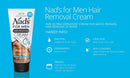 Nad's for Men Hair Removal Cream - Painless Hair Removal For Men - Soothing Depilatory Cream For Unwanted Coarse Male Body Hair, 6.8 Oz Nad's For Men