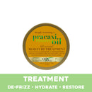 OGX Deeply Restoring + Pracaxi Recovery Oil AntiFrizz Deep Conditioning InShower Moisture Treatment with Murumuru Butter SulfateFree Surfactants Hair Mask to Nourish Restore, 6 Ounce OGX