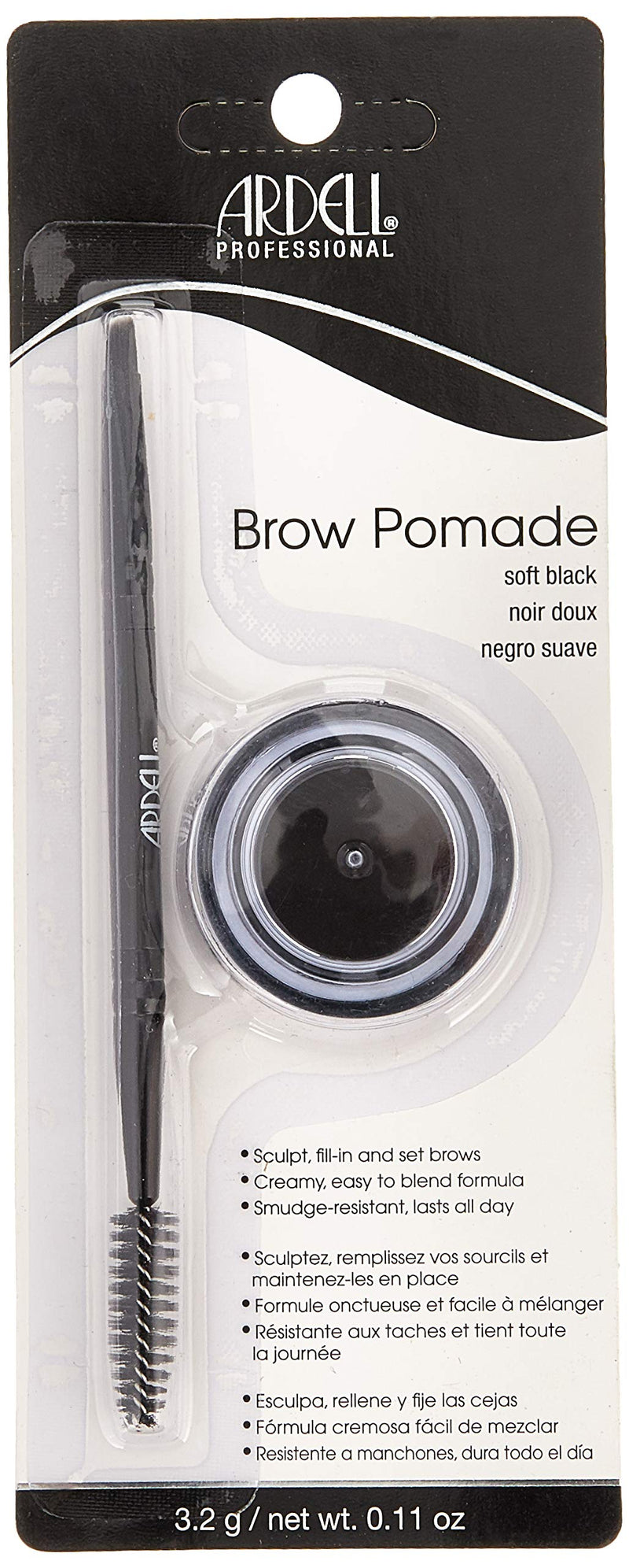 Ardell Brow Pomade, Soft Black Ardell