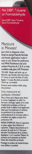 Sally Hansen Color Quick Nail Enamel - Crimson - 0.14 oz Sally Hansen