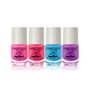 Piggy Paint 100% Non-toxic Girls Nail Polish, Safe, Chemical Free, Low Odor for Kids - 4 Bottle Gift Box Piggy Paint Natural as Mud