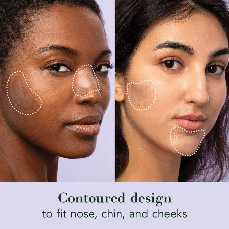 Rael Miracle Large Spot Control Cover - Long Size, Hydrocolloid Strip for Breakouts, Extra Coverage Acne Patch (10 Count) Rael