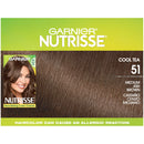 Garnier Nutrisse Nourishing Hair Color Creme, 51 Medium Ash Brown (Cool Tea) (Packaging May Vary) Garnier
