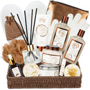 19 Pcs Rose Gifts Spa Gift Set Bath and Body Gifts Basket Set For Women Bath Spa Gift Baskets Set for Women Mom Mothers Day Christmas Birthday Valentines Gifts Spa Kit for Women Mom Gift