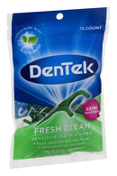 DenTek Fresh Clean Floss Picks, For Extra Tight Teeth, 75 Count DenTek