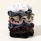Scrunchies Hair Ties Accessories for Girls Women's Hair Big Velvet Cute Scrunchy Large Jumbo Giant Huge Scrunchie Bulk Pack Hairbands For Thick Curly Hair No Crease Soft Elastic Hair Bands Ivyu