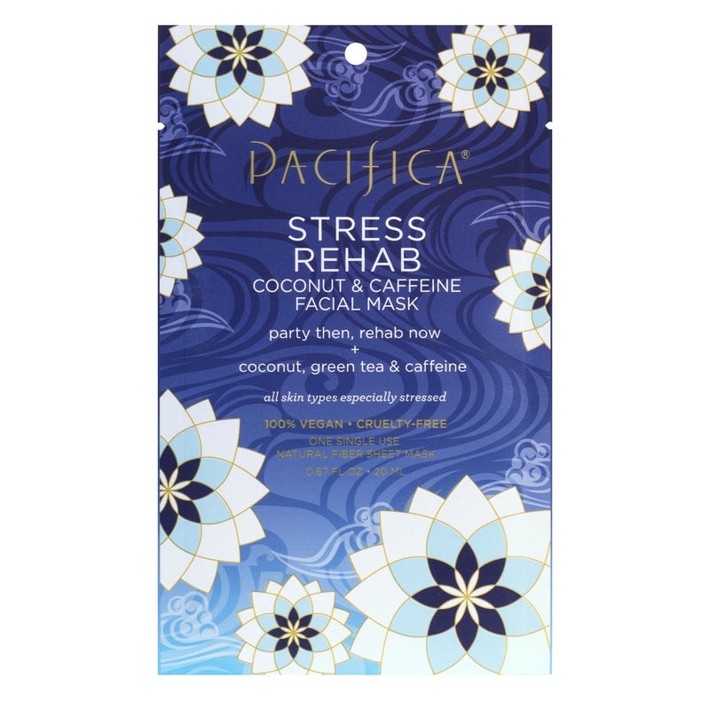 Pacifica Stress Rehab & Caffeine Facial Mask, White Coconut Pacifica