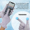 MIG4U Moisturizing Beauty Gloves Touchscreen Cotton Glove for SPA, Eczema, Dry Hands, Cosmetic Treatment, grey purple 6 pairs size l/xl MIG4U Store