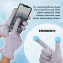 MIG4U Moisturizing Beauty Gloves Touchscreen Overnight Sleeping Glove for Women Dry Hands, Nighttime Lotion, Eczema, SPA, Cosmetic Treatment, grey purple 6 pairs size l/xl MIG4U