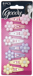 Goody Girls Classics Daisy Charm Contour Clip, 8 Count GOODY