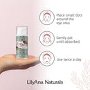 LilyAna Naturals Eye Cream - Made in USA, Eye Cream for Dark Circles and Puffiness, Under Eye Cream, Anti Aging Eye Cream - 1 oz (1-pack) LilyAna Naturals