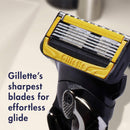 Gillette ProGlide Shield Mens Razors 8 Razor Blade Refills Plus Gillette PURE Mens Soothing Shaving Cream with Aloe, 6 oz Gillette