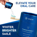 Snow Teeth Whitening Magic Powder - Teeth Whitening Kit Supplement, Adds Whitening Effects to Any Toothpaste, Oral Care Product with Calcium Carbonate for White Teeth, Lavender & Mint Flavor - 0.63-oz Infinity Warehouse