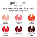 essie Gel Couture Longwear Nail Polish, Scarlet Red, Rock the Runway, 0.46 Ounce essie