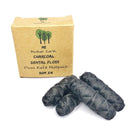 Vegan Biodegradable Bamboo Charcoal Dental Floss Refill Refill | Natural Candelilla Wax | 33yds x4 | Peppermint Essential Oil | Eco Friendly Zero Waste Oral Care | 4 Pack ME MOTHER EARTH