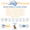 Natural Soap Bar, Luxiny Rosemary Lavender Handmade Body Soap and Bath Soap Bar is Palm Oil Free, Vegan Castile Soap with Essential Oil for All Skin Types Including Sensitive Skin (3 Pack) Luxiny