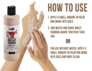 DU-MOST Heavy Duty Hand Scrub & Hand Cleaner with Walnut Shell, Removes Grim/Grease/Carbon/Tar/Diesel/Adhesives/Paint/Ink/Dyes, No Petroleum Solvents, No Pumice, No Phosphate, 16 Oz (Pack of 1) DU-MOST