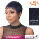 it's a Wig! - Full Wig Short Pixie Hair Cut Style with Heat Resistant Synthetic Wig - SIMONE (BLUE BLACK) it's a wig!