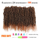 6 Packs Bomb Twist Crochet Hair 14 Inch Spring Twist Crochet Braids Pre-looped Mini Passion Twist Braiding Hair Senegalese Spring Twist Nubian Twist Kinky Curly Synthetic Hair Extensions (T30