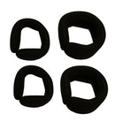 Styla Hair Black Magic Hair Bun Maker 4 Pack (2 Small, 2 Large) Foam Sponge Buns Shaper Accessories Strong Flexible Reusable Bun Twister for Updo’s, Ballet Buns, French Twist, Waves & more! Styla Hair