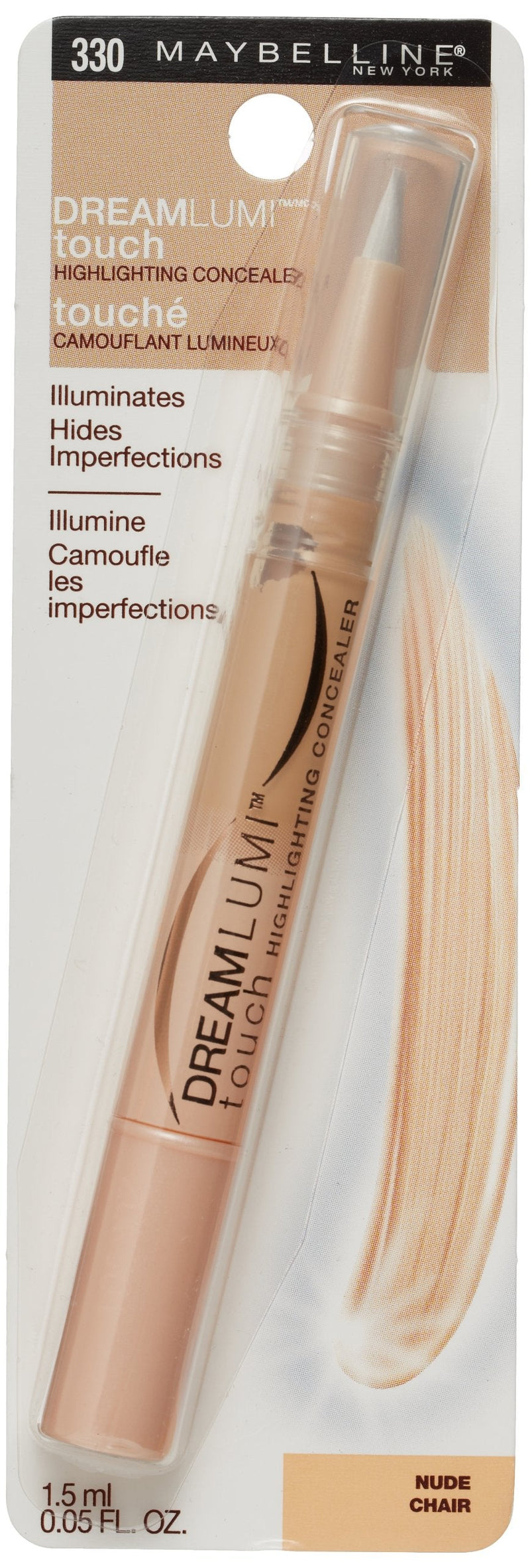 Maybelline New York Dream Lumi Touch Highlighting Concealer, Nude, 0.05 Fluid Ounce Maybelline New York