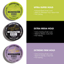 EBIN NEW YORK 24 Hour Edge Tamer, Extreme Firm Hold, 2.7 Oz - No Flaking, No White Residue, Shine and Smooth texture with Argan Oil and Castor Oil EBIN NEW YORK