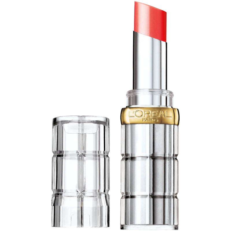 L'Oreal Paris Makeup Colour Riche Shine Lipstick, Luminous Coral, 0.1 oz. L'Oreal Paris