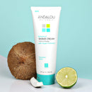 Andalou Naturals Coconut Lime botanical shave cream, 8 Ounce Andalou Naturals Store
