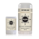 Humble Brands All Natural Aluminum Free Deodorant Stick for Women and Men, Lasts All Day, Safe, and Certified Cruelty Free Bundle with Full and Travel Size, Palo Santo and Frankincense Humble