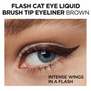 L'Oreal Paris Makeup Infallible Flash Cat Eye Waterproof Liquid Eyeliner, Brown L'Oreal Paris