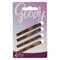 Goody Hair Barrettes Clips - 4 Count, Mock Tort - Slideproof and Lock-In Place - Suitable for All Hair Types - Pain-Free Hair Accessories for Men, Women, Boys, and Girls - All Day Comfort GOODY