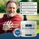 DMSO Cream 99.9% Pure for Topical Muscle & Joint Comfort Cream 3 Pack Infinity Warehouse